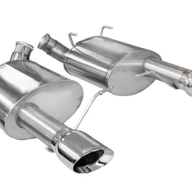 Corsa 2011-2014 Ford Mustang GT/Boss 302 5.0L V8 Polished Xtreme Axle-Back Exhaust