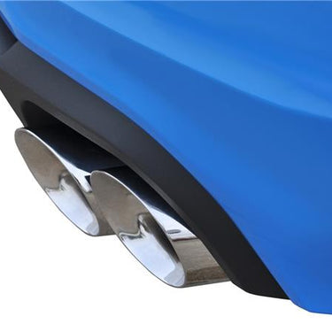 Corsa 2013-2014 Ford Mustang Shelby GT500 5.8L V8 Polished Sport Axle-Back Exhaust