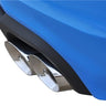 Corsa 2013-2014 Ford Mustang Shelby GT500 5.8L V8 Polished Sport Axle-Back Exhaust