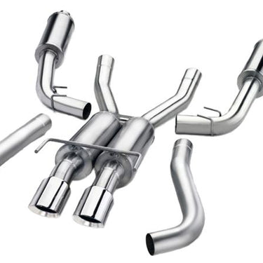 Corsa 2015-2017 Ford Mustang GT 5.0 3in Cat Back Exhaust Polish Dual 4.5in Tip (Xtreme)