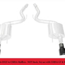 Corsa 2015-2025 Ford Mustang GT 3.0in Inlet / 4.5in Outlet Black PVD Tip Kit (For Corsa ExhaustOnly)