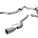 Corsa 2017-2020 Ford F-150 Raptor 3.5L Sport Cat-Back Dual Rear Exit w/ 5in Satin Polished Tip