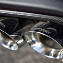 Corsa 2018-2023 Ford Mustang GT Fastback 5.0L 3in Cat-Back System Dual Rear Exit w/ 4in GunmetalTips