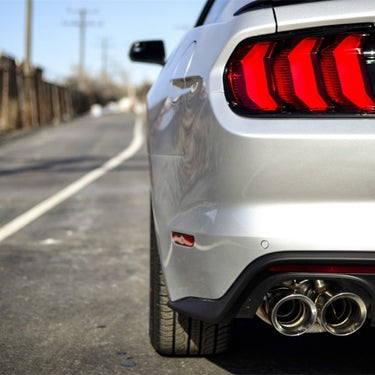Corsa 2018-2023 Ford Mustang GT Fastback 5.0L 3in Sport Axle-Back Exhaust w/ 4in Black Tips