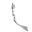 Corsa 2021-2025 Ford F-150 SuperCab/6.5in Bed 3.5L V6 Sport Cat-Back Single Side Exit-Polished