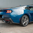 Corsa 2024-2025 Ford Mustang V8 5.0L 3in Cat-Back Exhaust System w/ Twin 4in Black Straight Tips