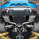 Corsa 2024-2025 Ford Mustang V8 5.0L 3in Cat-Back Exhaust System w/ Twin 4in Black Straight Tips
