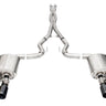 Corsa 2024-2025 Ford Mustang V8 5.0L 3in Cat-Back Exhaust System w/ Twin 4in Black Straight Tips