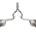 Corsa 24+ Ford Mustang GT Xtreme Cat-Back Exhaust Sys. 3.0in Dual Rear Exit w/4.5in Pro Series Tips