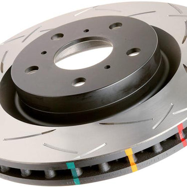 DBA 05-13 Ford Mustang GT/V6 Rear Slotted 4000 Series Rotor