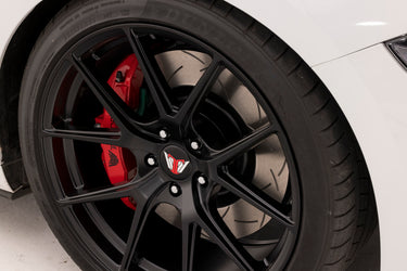 DBA 2015 Ford Mustang EcoBoost/GT w/o Brembo Calipers Front T3 Slotted 4000 Series Rotor