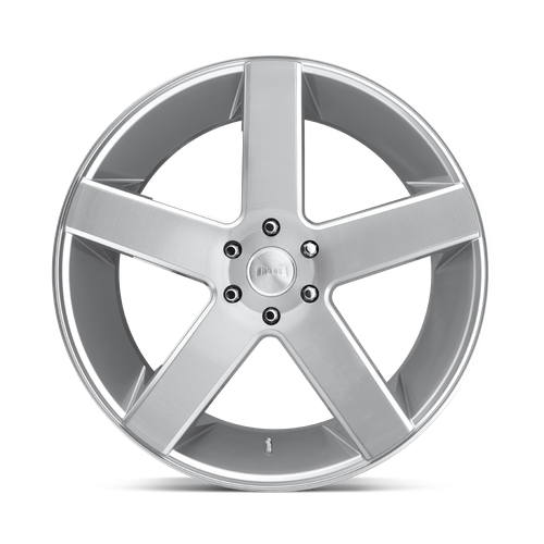 DUB 1PC S218 BALLER 22x9.5 Gloss Silver Brushed 6x135 30mm