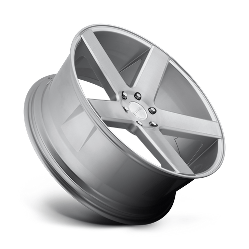 DUB 1PC S218 BALLER 22x9.5 Gloss Silver Brushed 6x135 30mm
