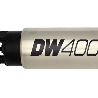 DeatschWerks 415LPH DW400 Fuel Pump w/9-1047 Install Kit 15-17 Ford Mustang V6/GT w/ 1/8in Venturi