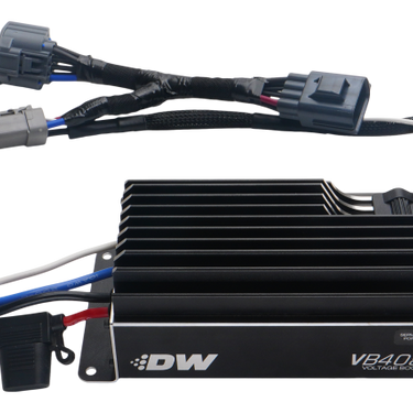 DeatschWerks VB40AX1 Voltage Booster with Plug-N-Play Harness for 10-25 Ford Mustang