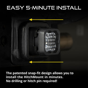 Diode Dynamics 21-23 F-150 Hitch Mount LED Pod Reverse Kit C1R