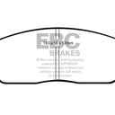 EBC 05-10 Ford Mustang 4.0 Yellowstuff Front Brake Pads