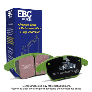 EBC 15+ Ford Expedition 3.5 Twin Turbo 2WD Greenstuff Front Brake Pads