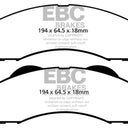 EBC 15+ Ford Expedition 3.5 Twin Turbo 2WD Yellowstuff Front Brake Pads