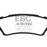 EBC 15+ Ford F150 2.7 Twin Turbo (2WD) Greenstuff Rear Brake Pads