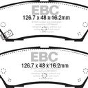 EBC 2015+ Ford Mustang 5.0L (w/Performance Package) Bluestuff Rear Brake Pads