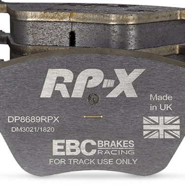 EBC Racing 2015+ Ford Mustang (6th Gen) 2.3L Turbo (GT Performance Package) RP-X Front Brake Pads