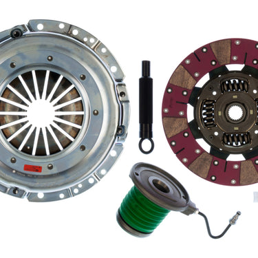 Exedy 2011-2016 Ford Mustang V8 Stage 2 Cerametallic Clutch Cushion Button Disc Inc Slave