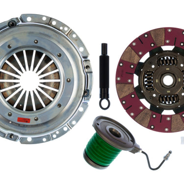 Exedy 2011-2016 Ford Mustang V8 Stage 2 Cerametallic Clutch Cushion Button Disc Inc Slave