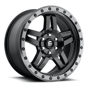 Fuel 1PC D557 ANZA 18x9 Matte Black Gun Metal Ring 6x135 1mm