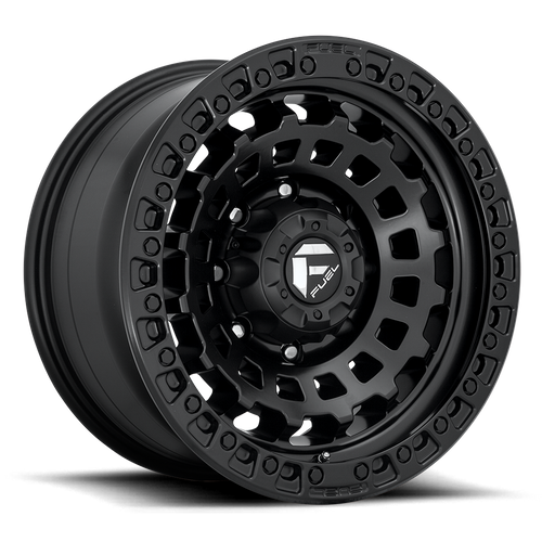 Fuel 1PC D633 ZEPHYR 17x9 Matte Black 6x135 1mm