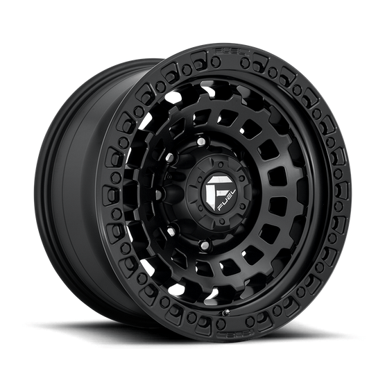Fuel 1PC D633 ZEPHYR 17x9 Matte Black 6x135 1mm