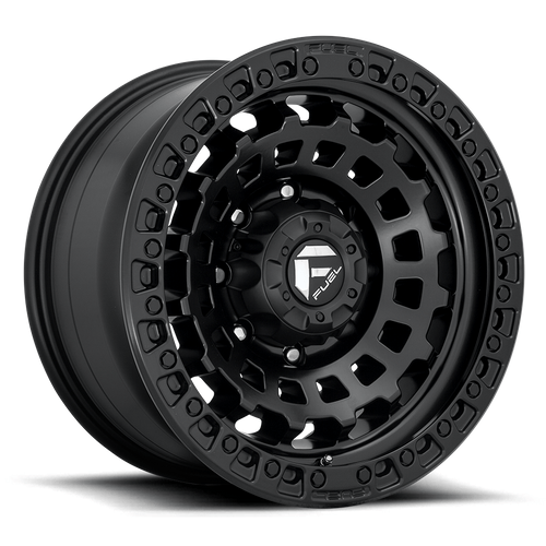 Fuel 1PC D633 ZEPHYR 18x9 Matte Black 6x135 1mm