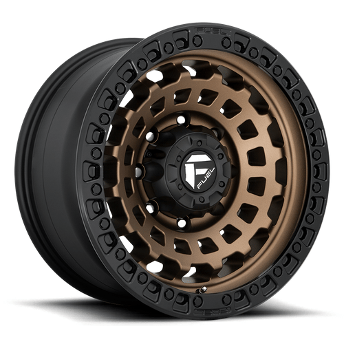 Fuel 1PC D634 ZEPHYR 18x9 Matte Bronze Black Bead Ring 6x135 1mm