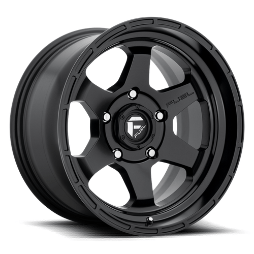 Fuel 1PC D664 SHOK 17x9 Matte Black 6x135 1mm