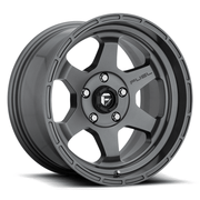 Fuel 1PC D665 SHOK 18x9 Matte Anthracite 6x135 20mm