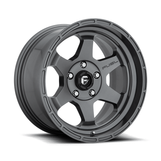 Fuel 1PC D665 SHOK 18x9 Matte Anthracite 6x135 20mm