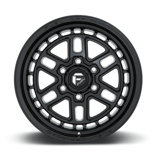 Fuel 1PC D667 NITRO 17x9 Matte Black 6x135 1mm