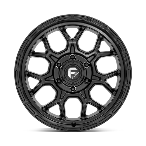 Fuel 1PC D670 TECH 18x9 Matte Black 6x135 20mm