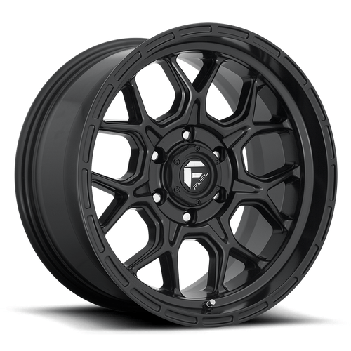 Fuel 1PC D670 TECH 18x9 Matte Black 6x135 -12mm