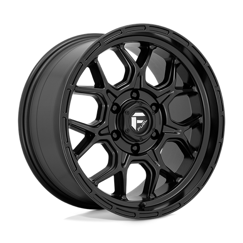 Fuel 1PC D670 TECH 18x9 Matte Black 6x135 20mm