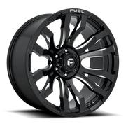 Fuel 1PC D673 BLITZ 18x9 Gloss Black Milled 6x135 1mm