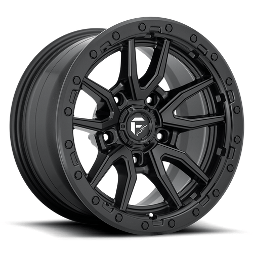 Fuel 1PC D679 REBEL 22x9 Matte Black 6x135 20mm