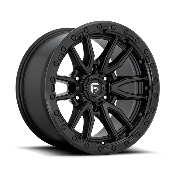 Fuel 1PC D679 REBEL 18x9 Matte Black 6x135 1mm