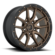Fuel 1PC D681 REBEL 22x9 Matte Bronze Black Bead Ring 6x135 20mm