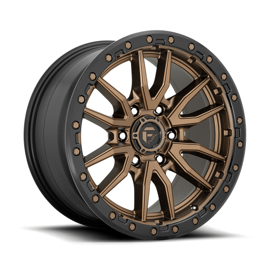 Fuel 1PC D681 REBEL 18x9 Matte Bronze Black Bead Ring 6x135 20mm