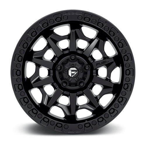 Fuel 1PC D694 COVERT 18x9 Matte Black 6x135 -12mm