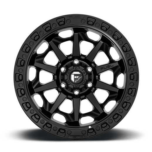 Fuel 1PC D694 COVERT 20x9 Matte Black 6x135 20mm