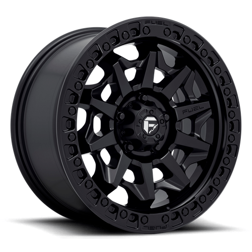 Fuel 1PC D694 COVERT 17x9 Matte Black 6x135 1mm