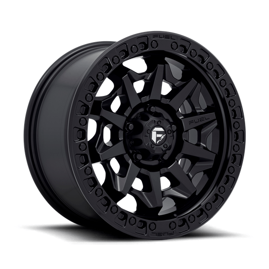Fuel 1PC D694 COVERT 17x9 Matte Black 6x135 -12mm