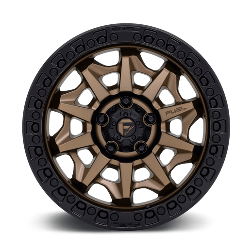 Fuel 1PC D696 COVERT 17x9 Matte Bronze Black Bead Ring 6x135 -12mm